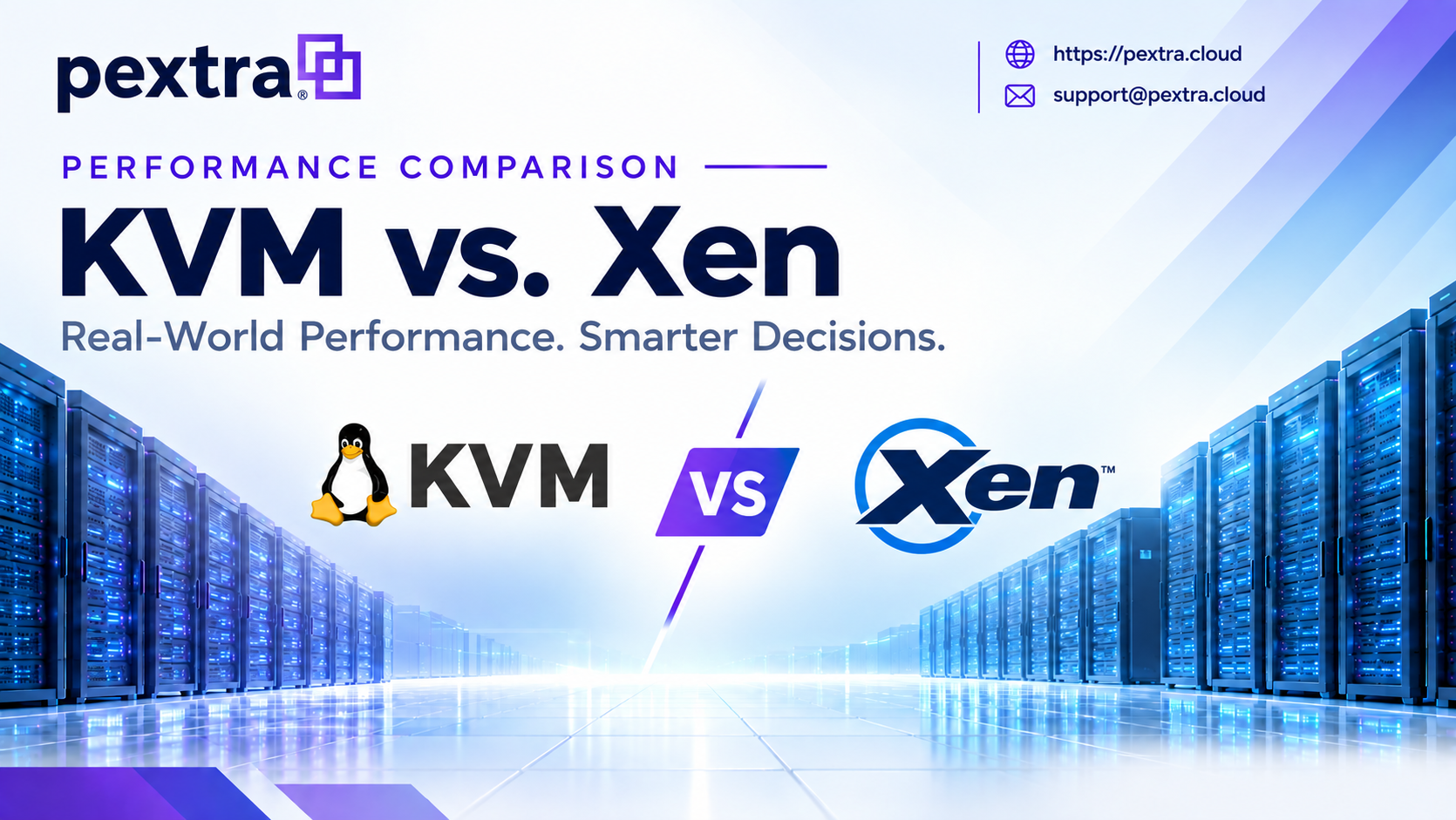 Performance Comparison: KVM (QEMU) vs Xen Hypervisor